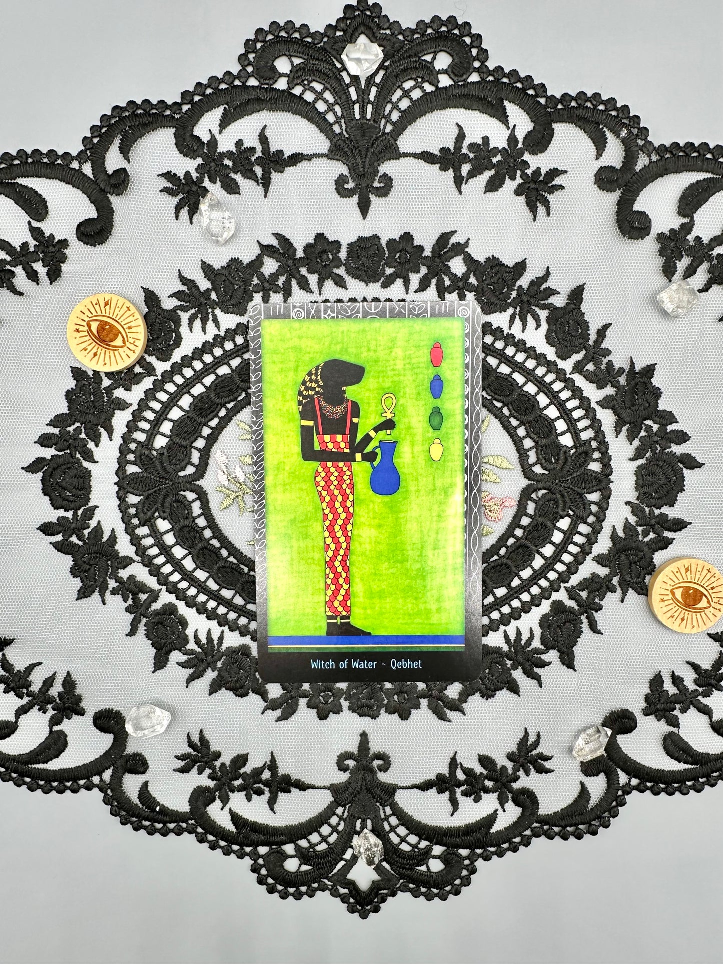 The Dark Daughter Tarot Deck and Guidebook- Goddesses of the World Speak from the Depths