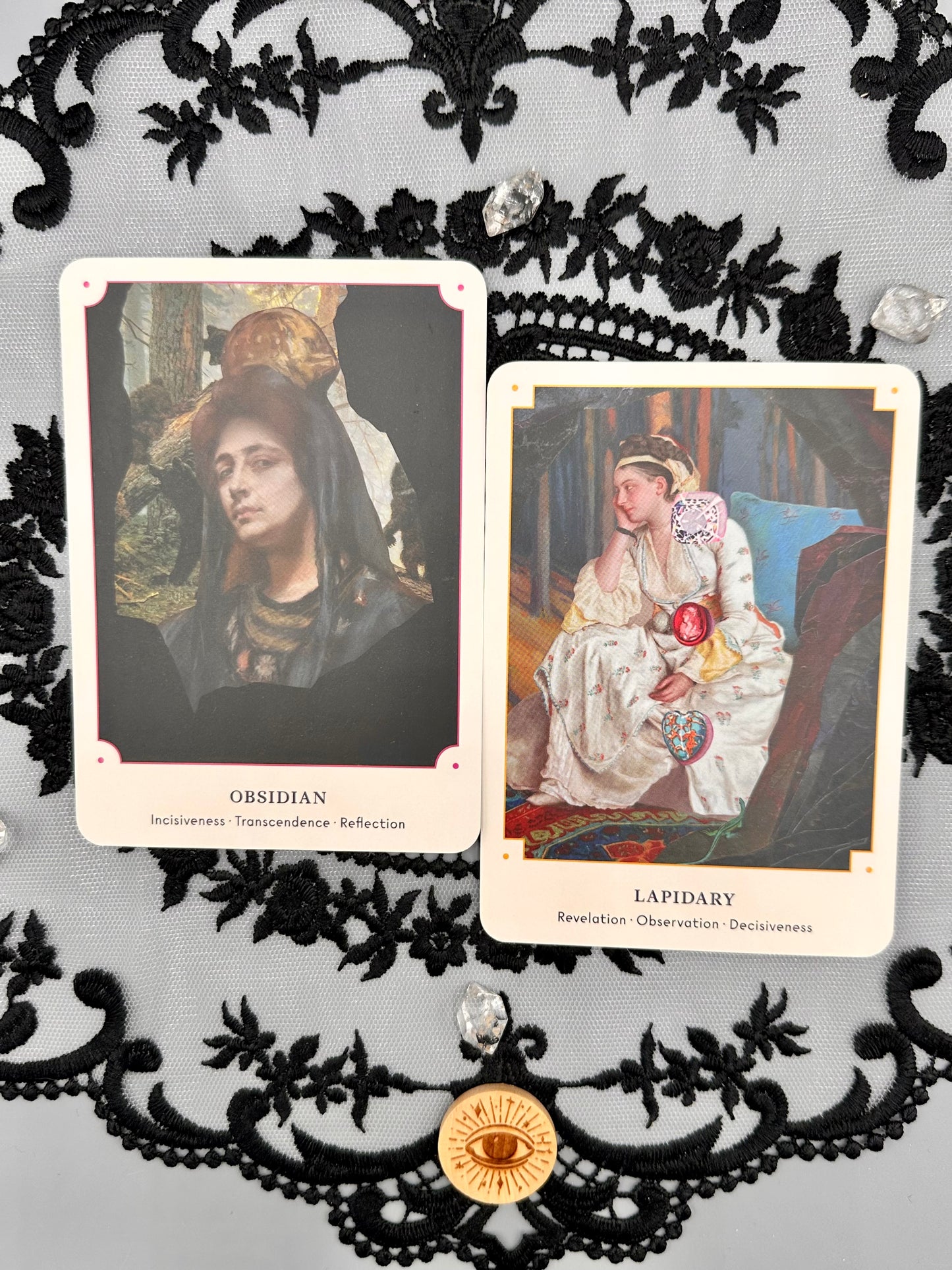 The Crystal Oracle, 44 Card Deck and Guidebook for Divination