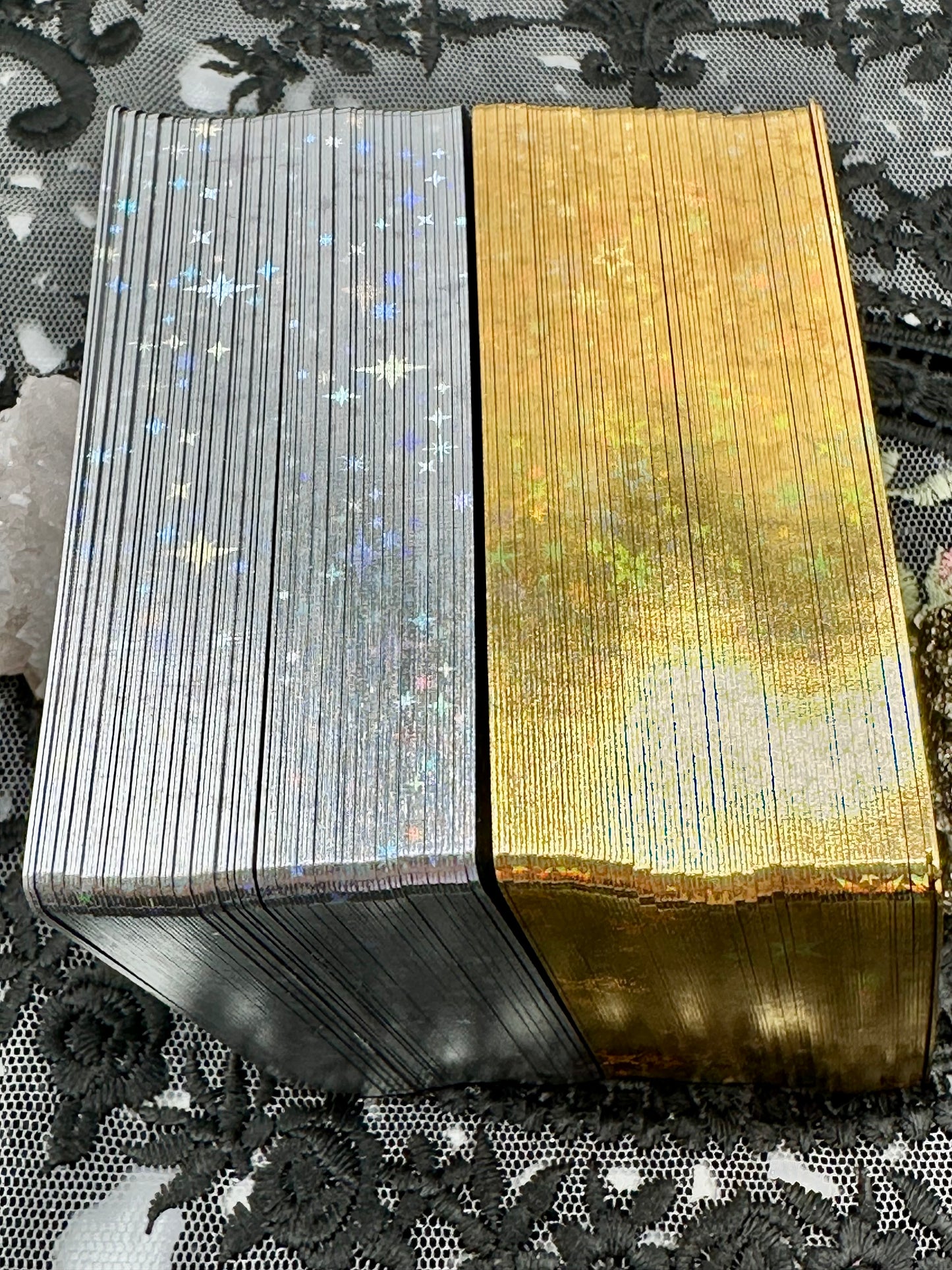 Mini CrystalStruck Tarot Deck and Guidebook: Silver or Gold Editions