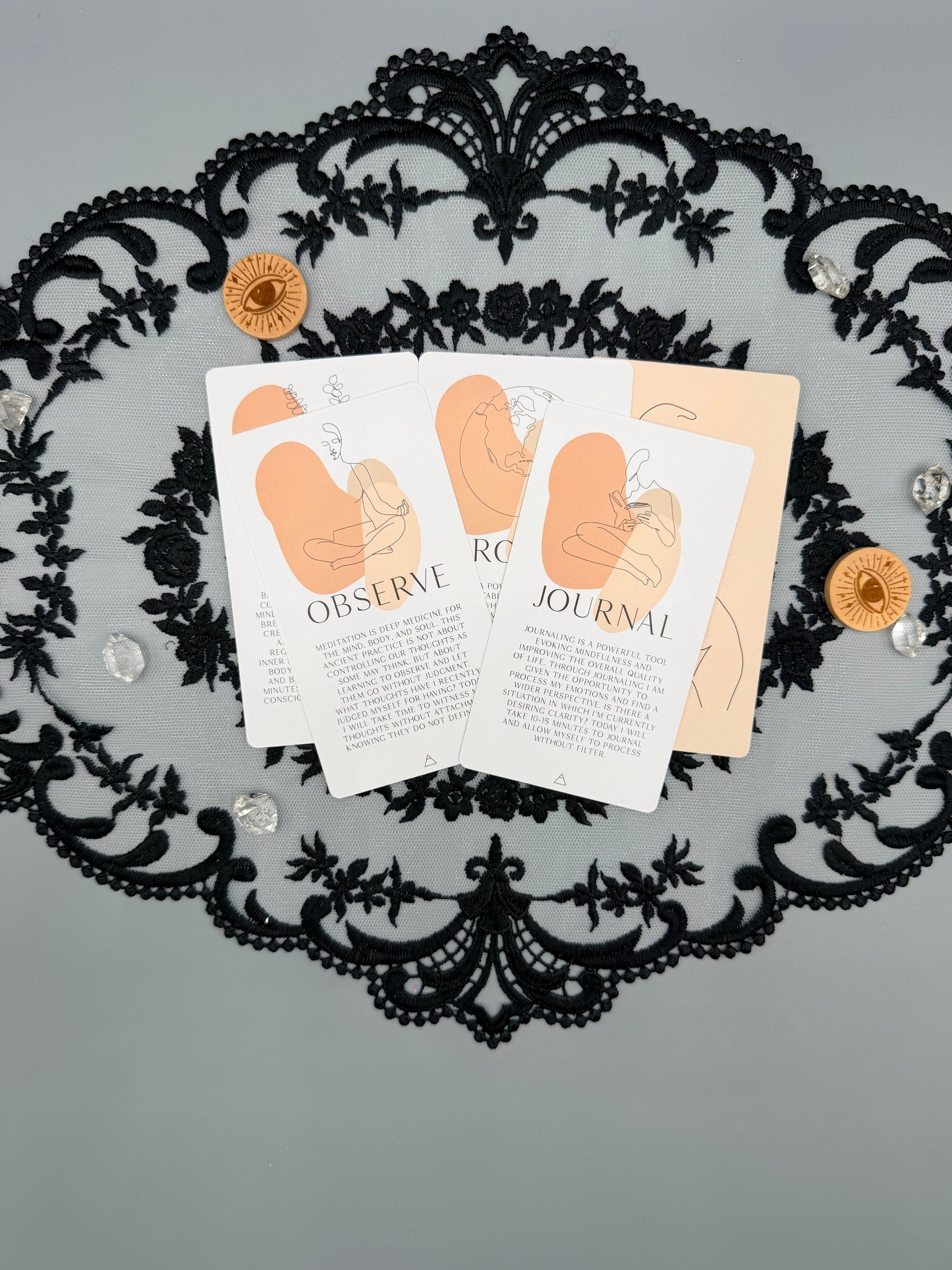 Embodiment Oracle Deck, 48 Card Deck for Self-Care, Reflection, Connection