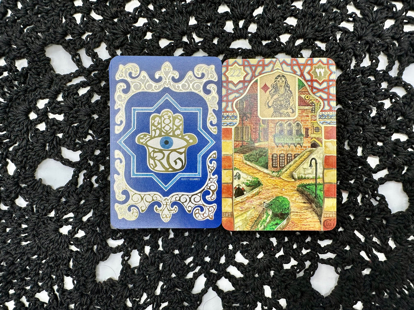 Rana George Lenormand Deck and Guidebook for Divination