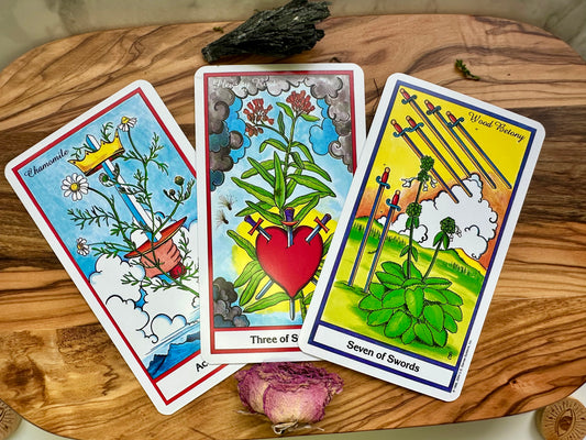The Herbal Tarot: A 78 card deck with guidebook