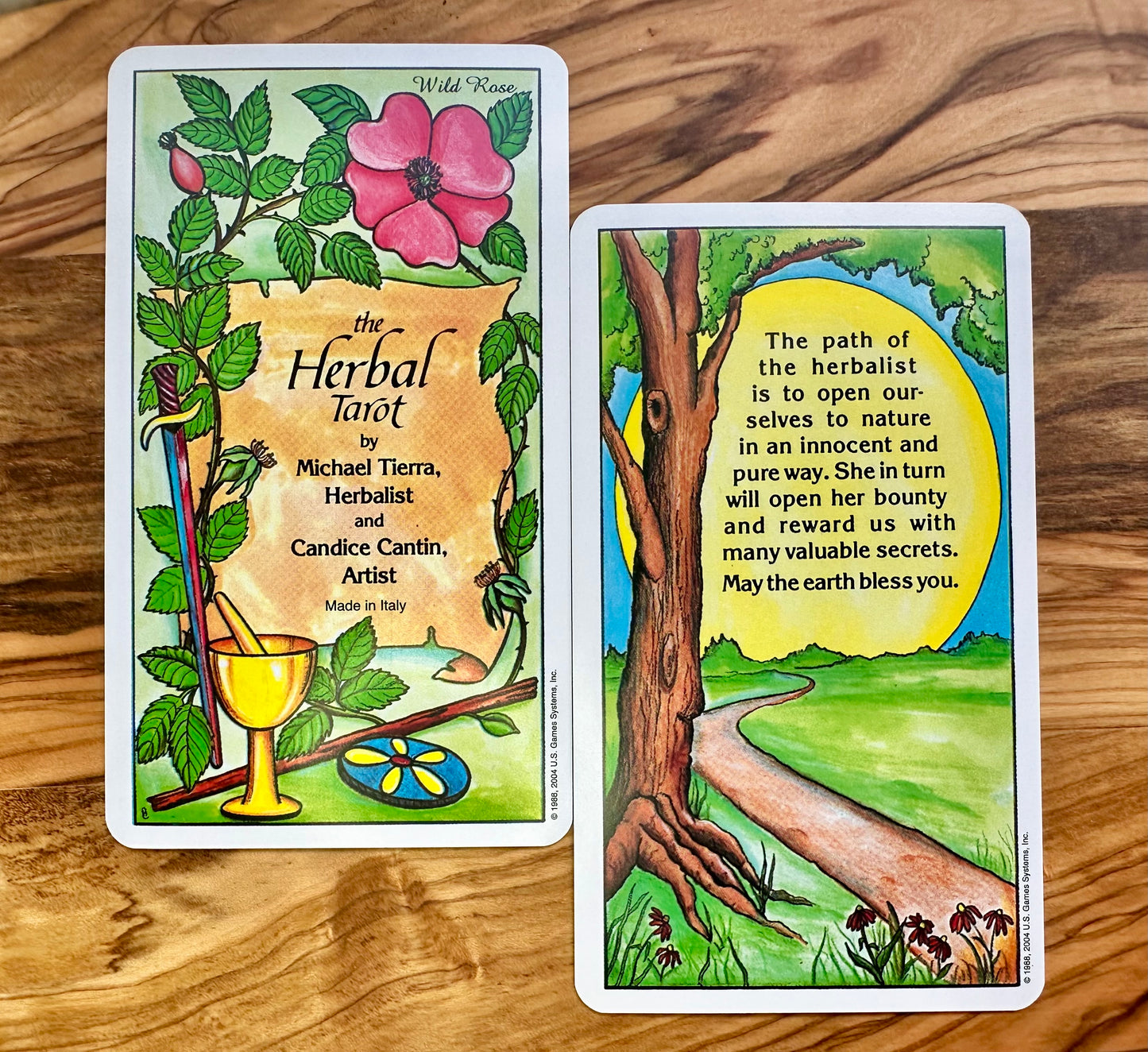 The Herbal Tarot: A 78 card deck with guidebook