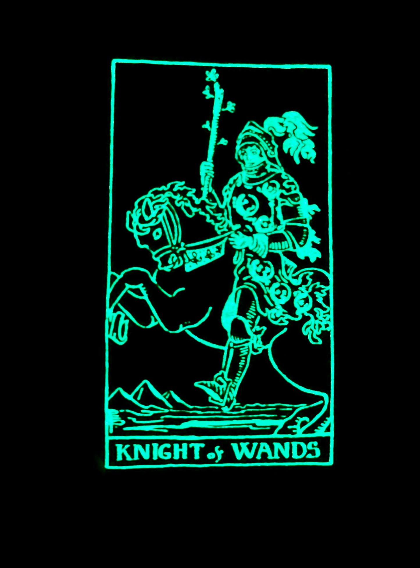 Glow in the Dark Tarot Deck: Rider-Waite-Smith Style, 78 Cards