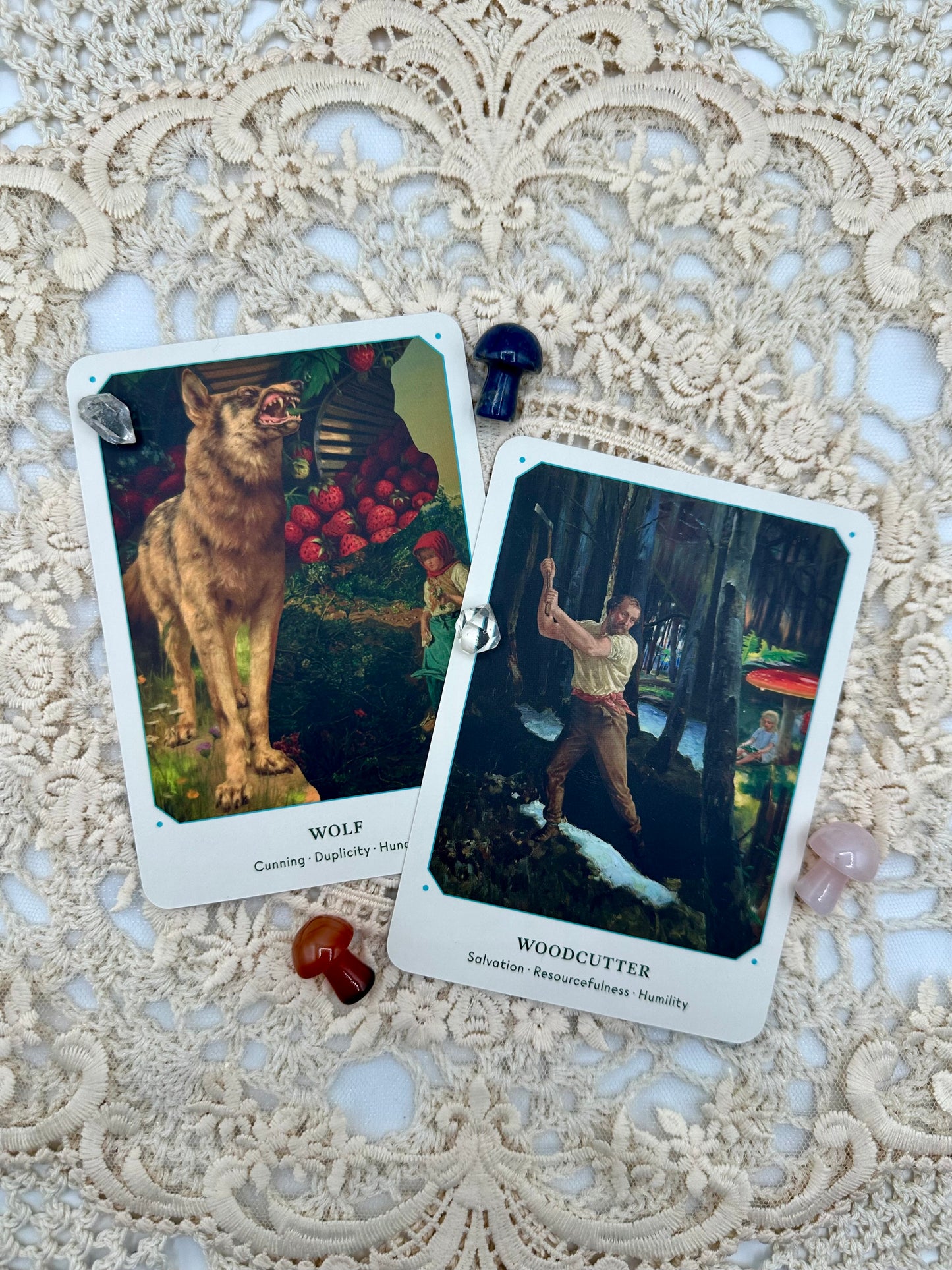 Fairy Tale Oracle Deck- 44 Oracle Cards with Guidebook