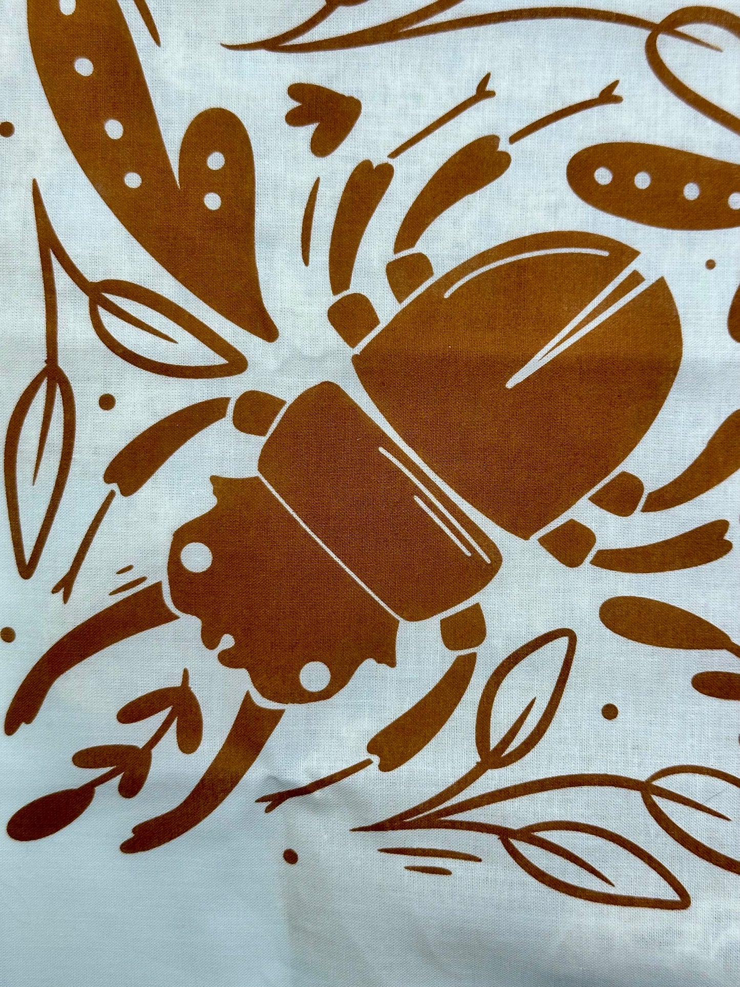 Tarot Cloth Cotton Bandana by artist Holly Oddly