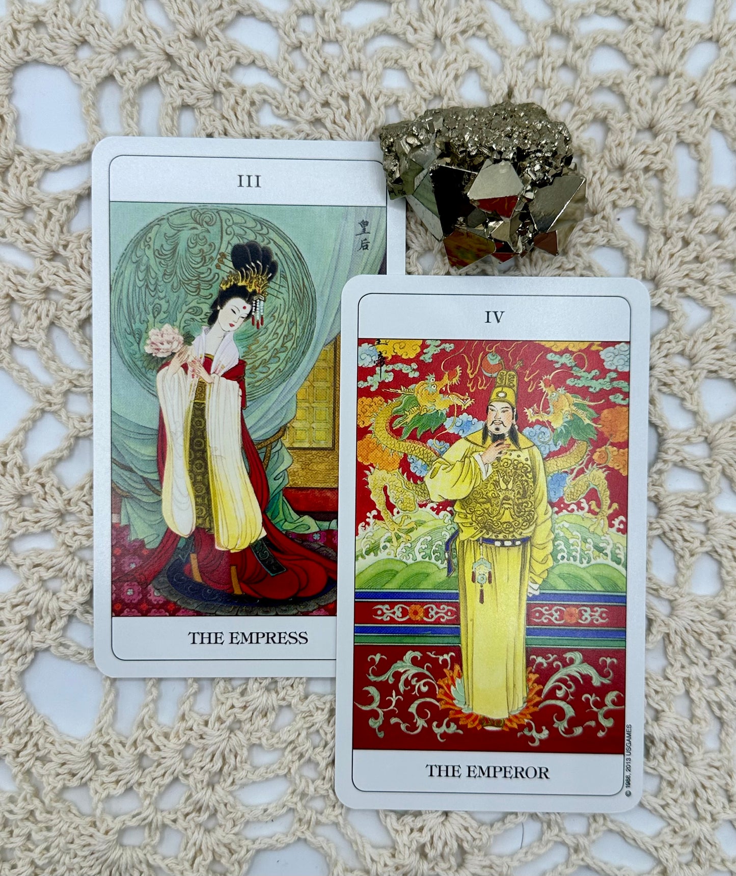 The Chinese Tarot Deck, 78 Card Deck with Booklet