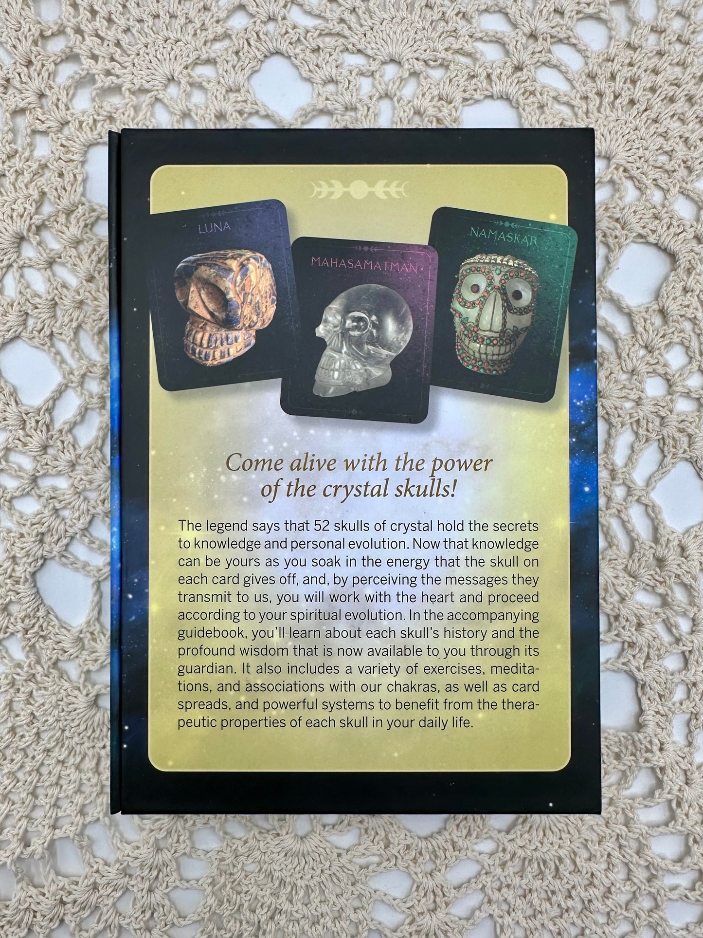 The Oracle of the Crystal Skulls- 52 Card Deck and Guidebook