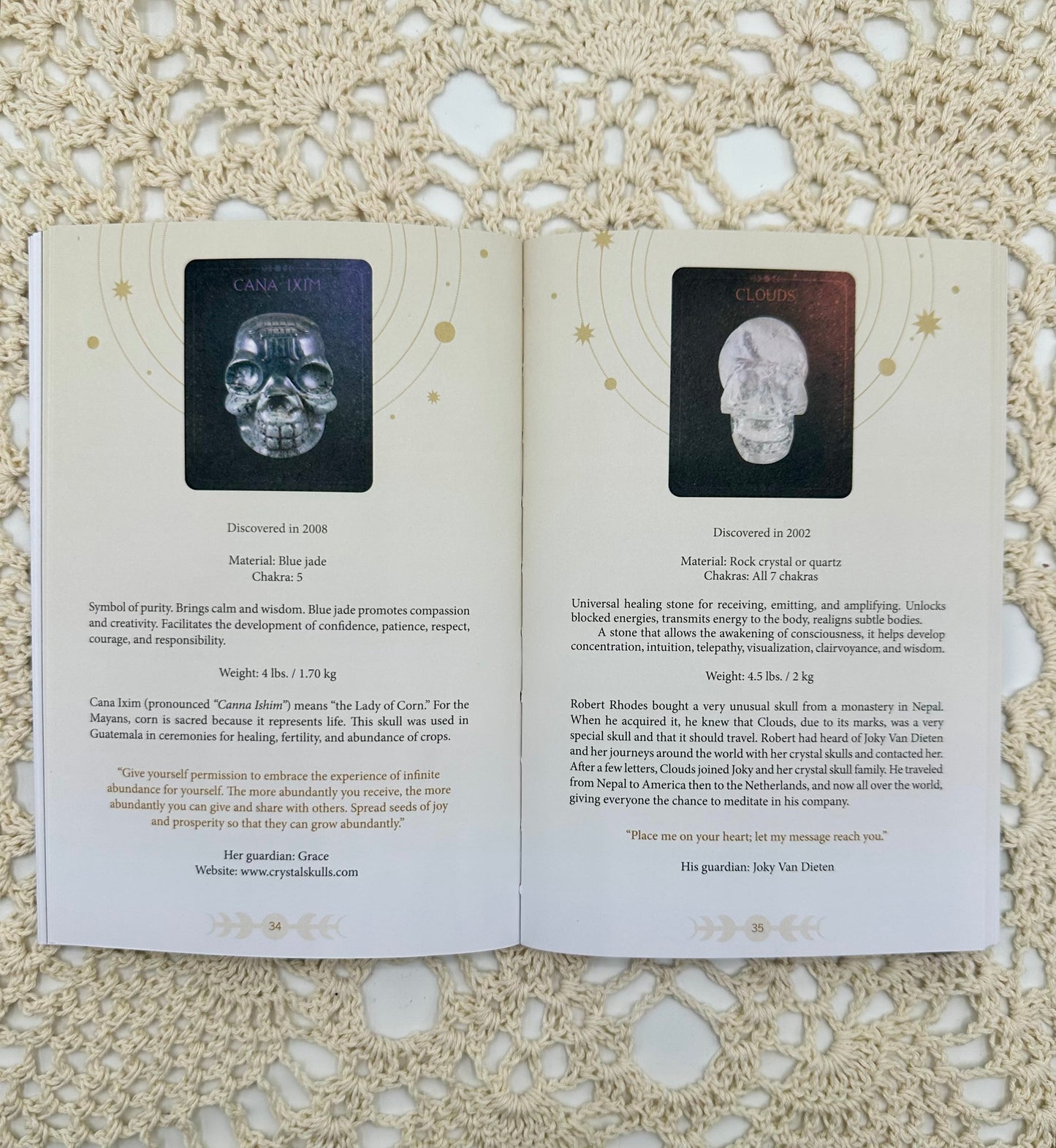 The Oracle of the Crystal Skulls- 52 Card Deck and Guidebook