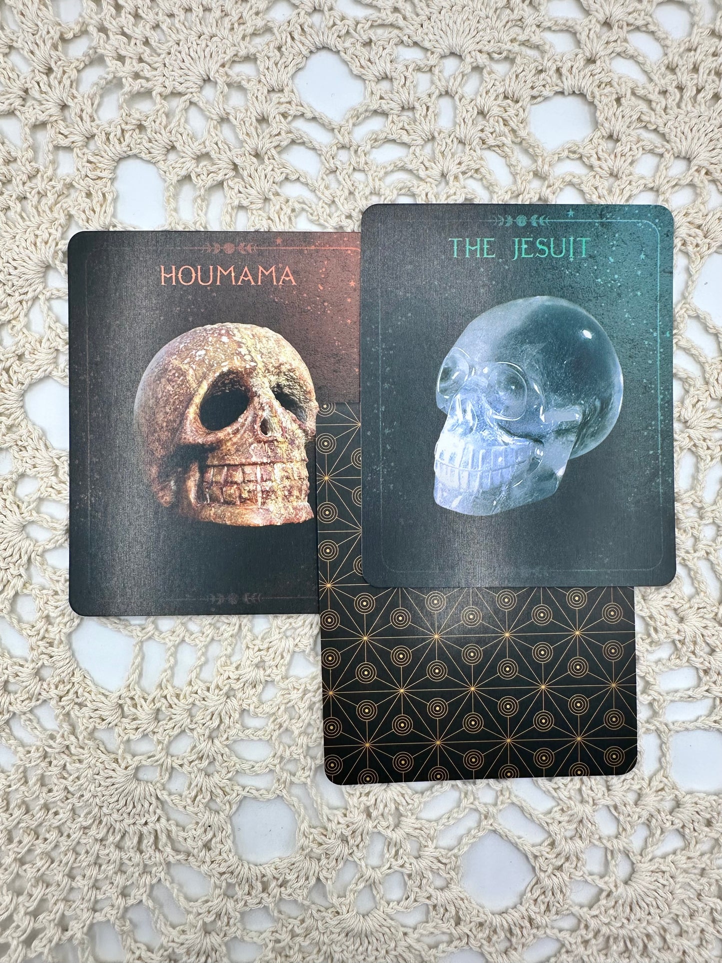 The Oracle of the Crystal Skulls- 52 Card Deck and Guidebook