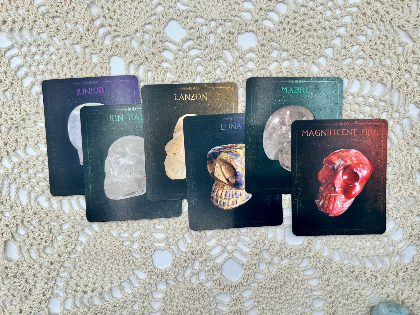 The Oracle of the Crystal Skulls- 52 Card Deck and Guidebook