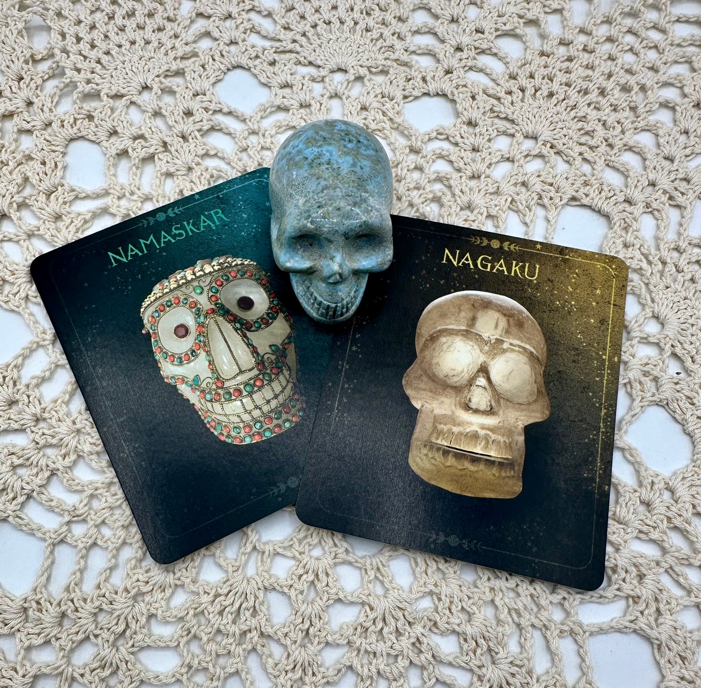 The Oracle of the Crystal Skulls- 52 Card Deck and Guidebook