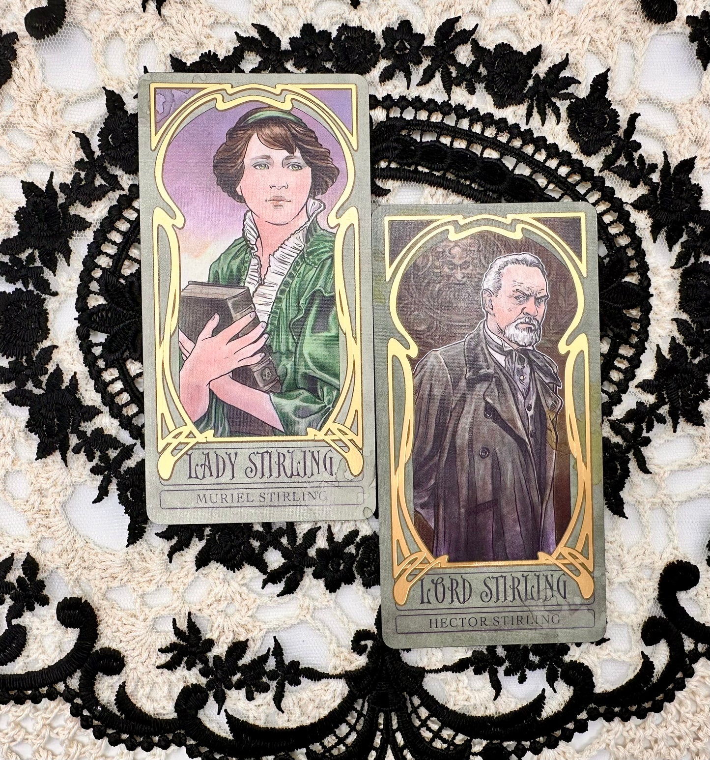 Lady Stirling's Wicked Garden Oracle Card Deck, Guidebook and Boxed Set