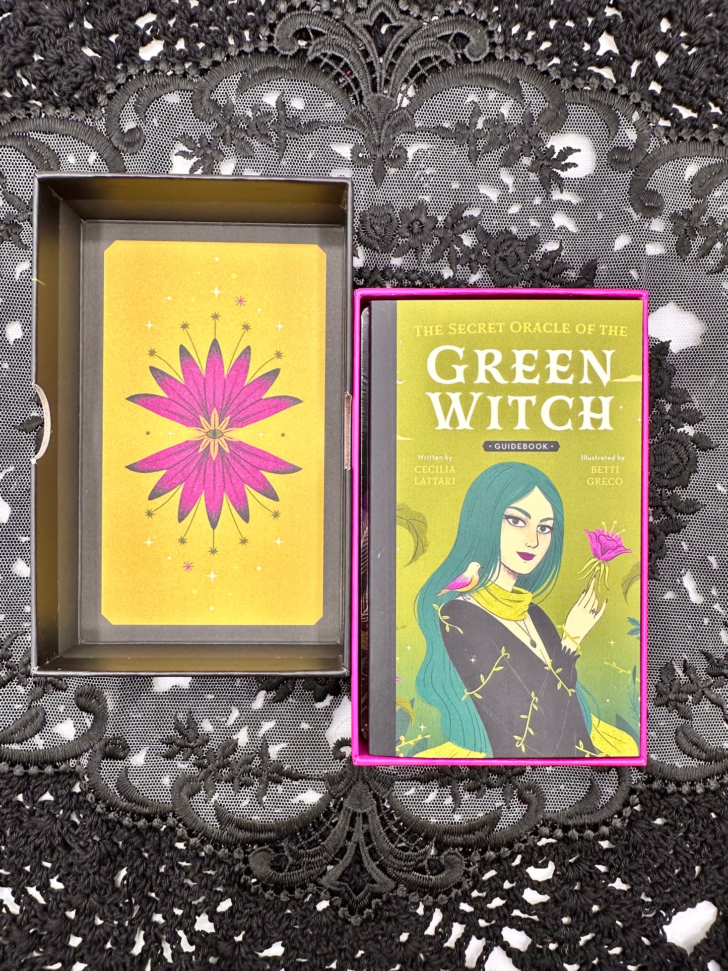 The Secret Oracle of the Green Witch: 50 Cards and Guidebook for Divination and Magic
