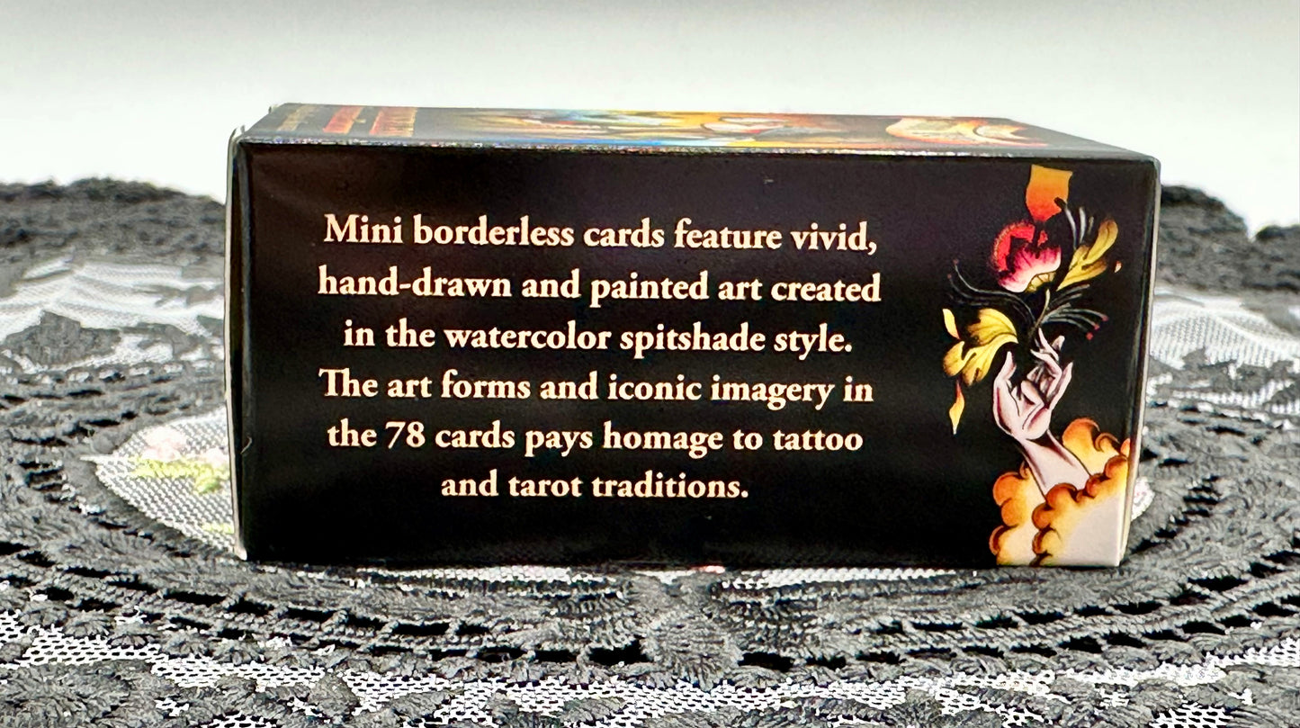 Eight Coins' Tattoo Tarot Borderless Miniature Edition