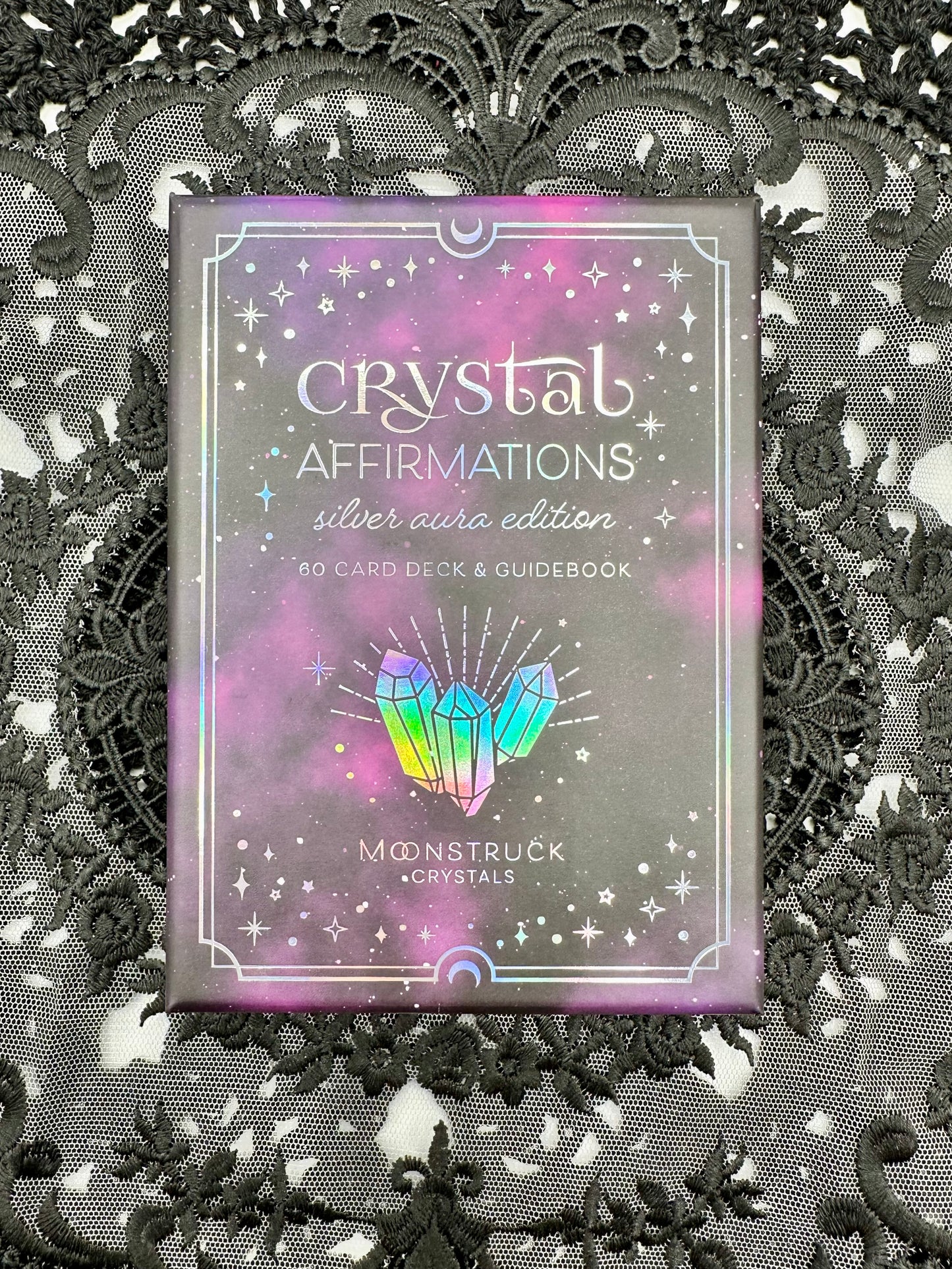 Crystal Affirmations Deck: Silver Aura Edition