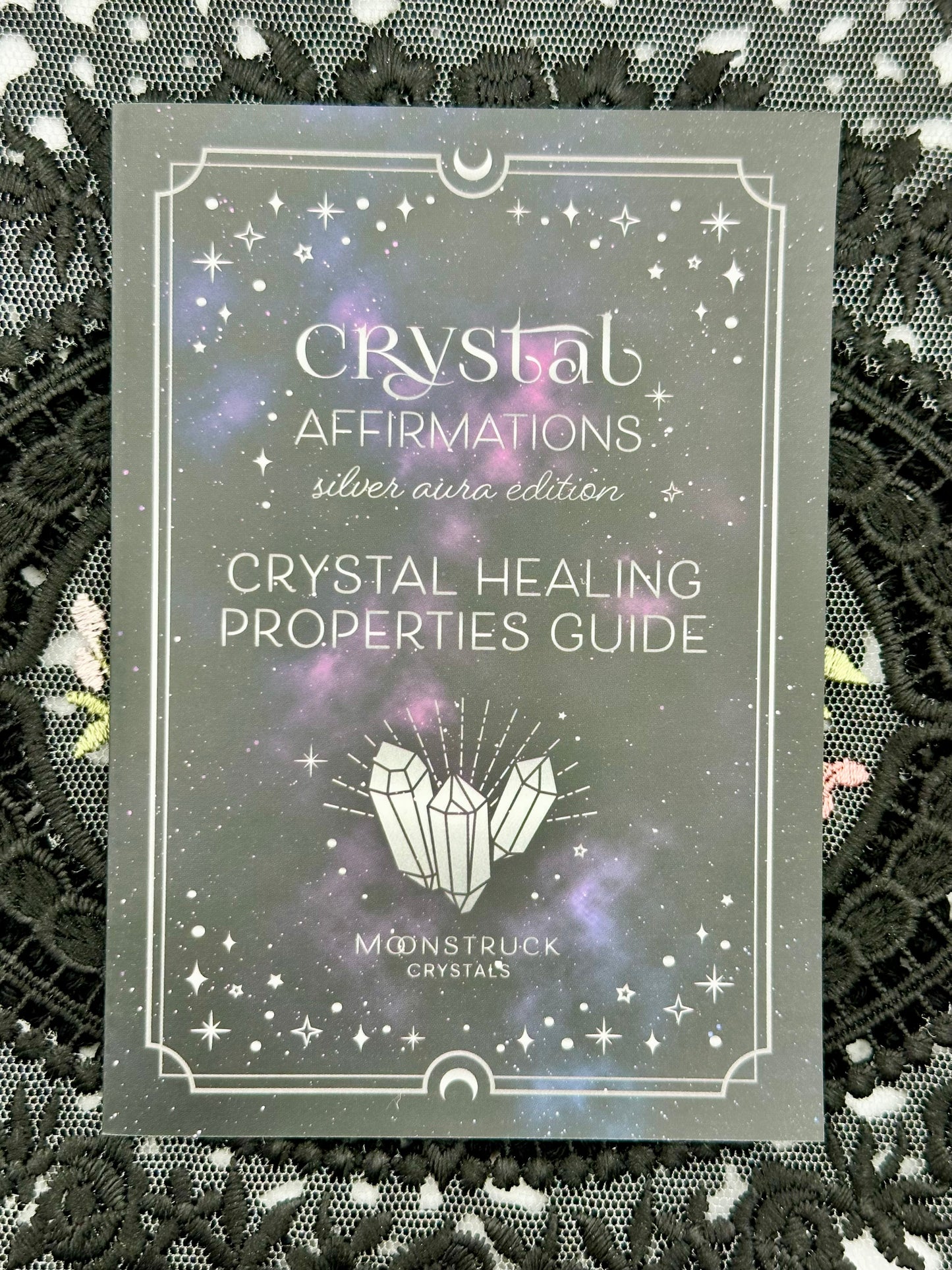 Crystal Affirmations Deck: Silver Aura Edition