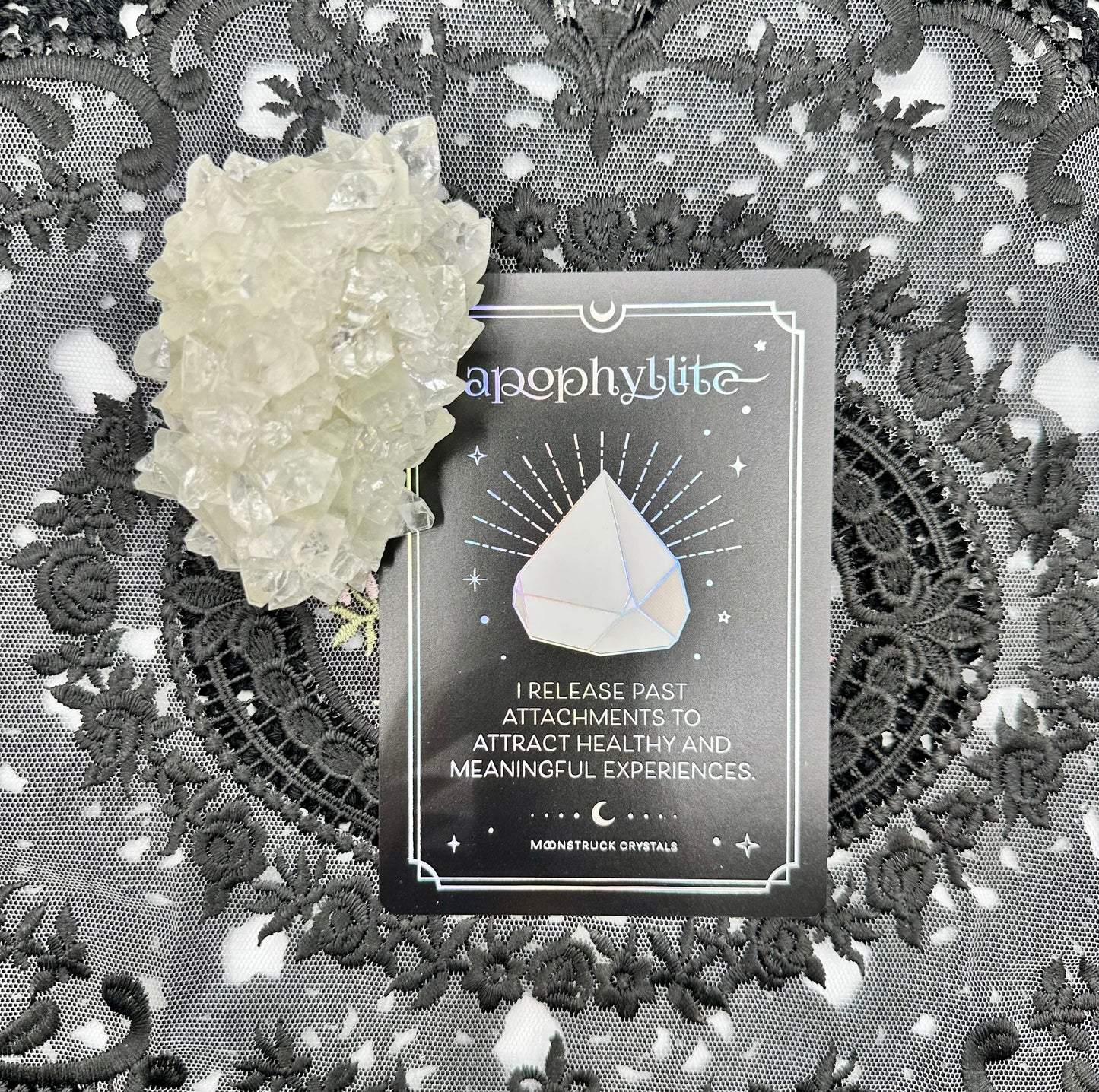 Crystal Affirmations Deck: Silver Aura Edition