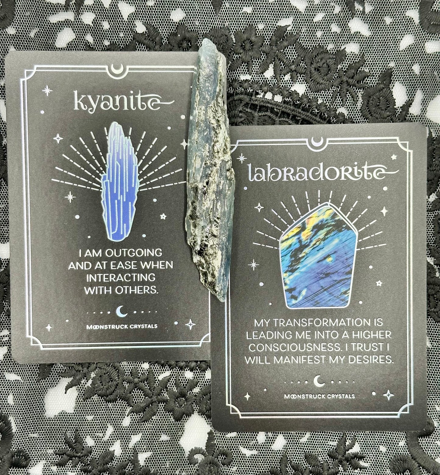 Crystal Affirmations Deck: Silver Aura Edition