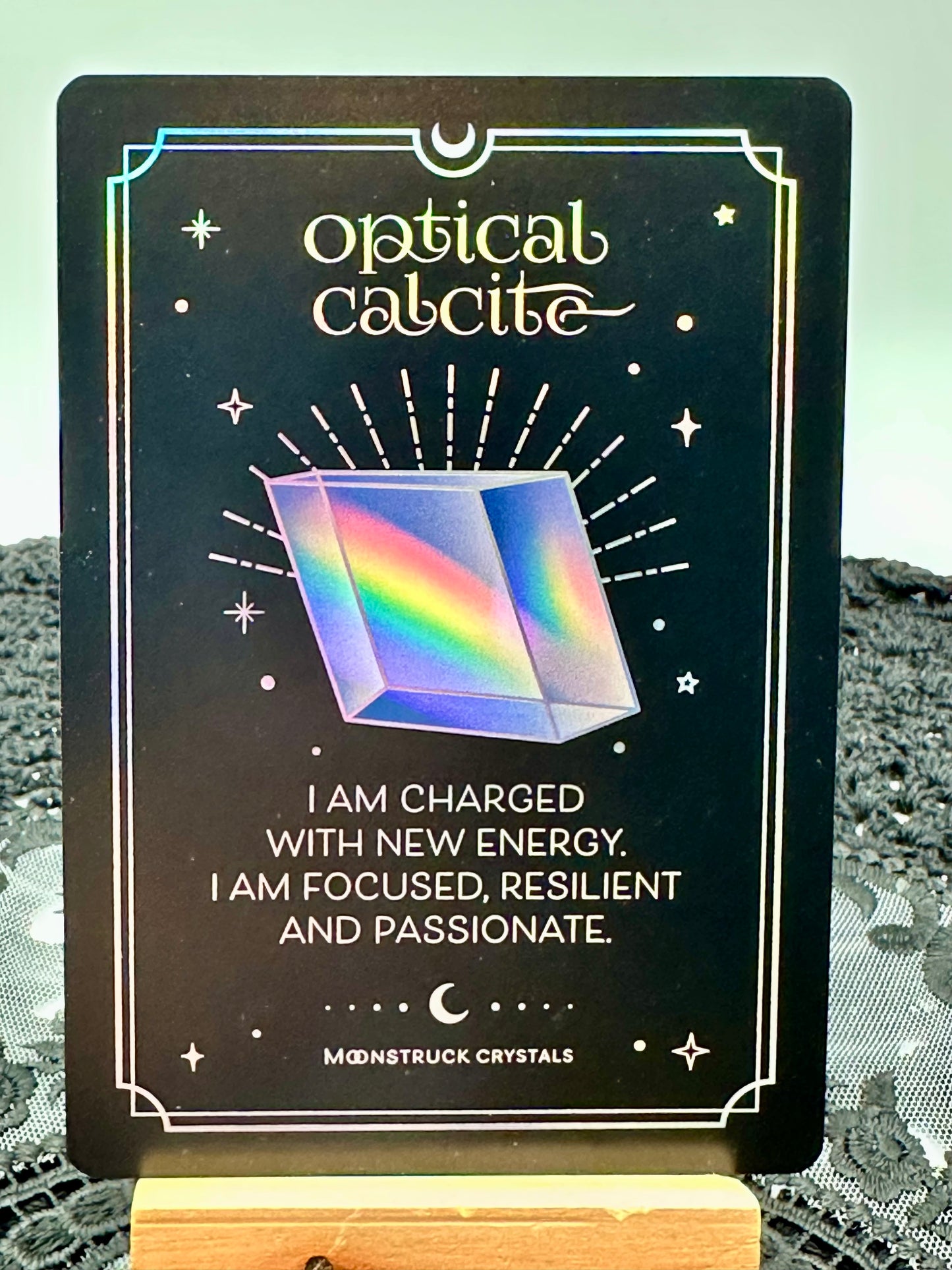 Crystal Affirmations Deck: Silver Aura Edition