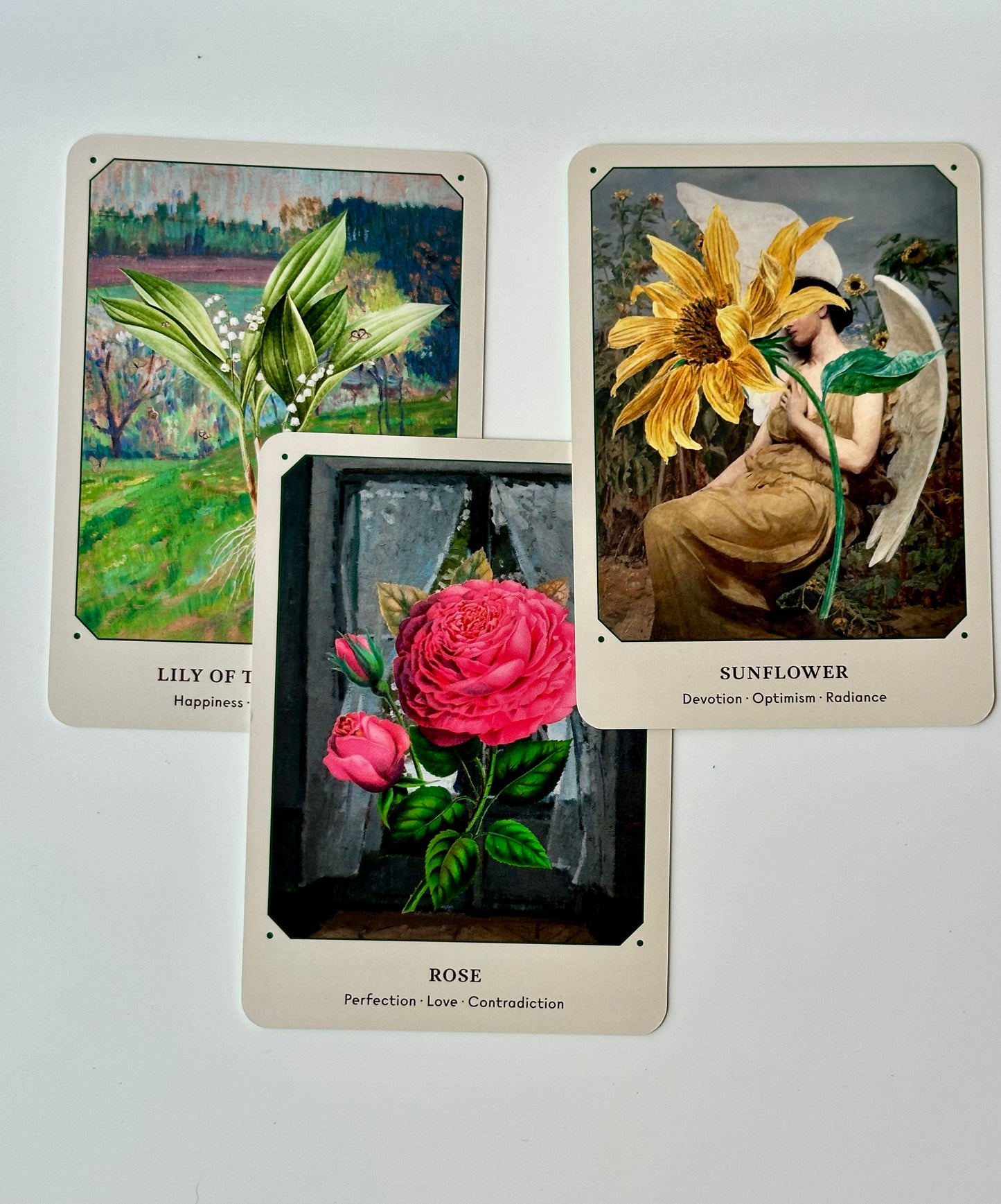 The Flower Oracle Deck, a 44 Card Divination Deck and Guidebook
