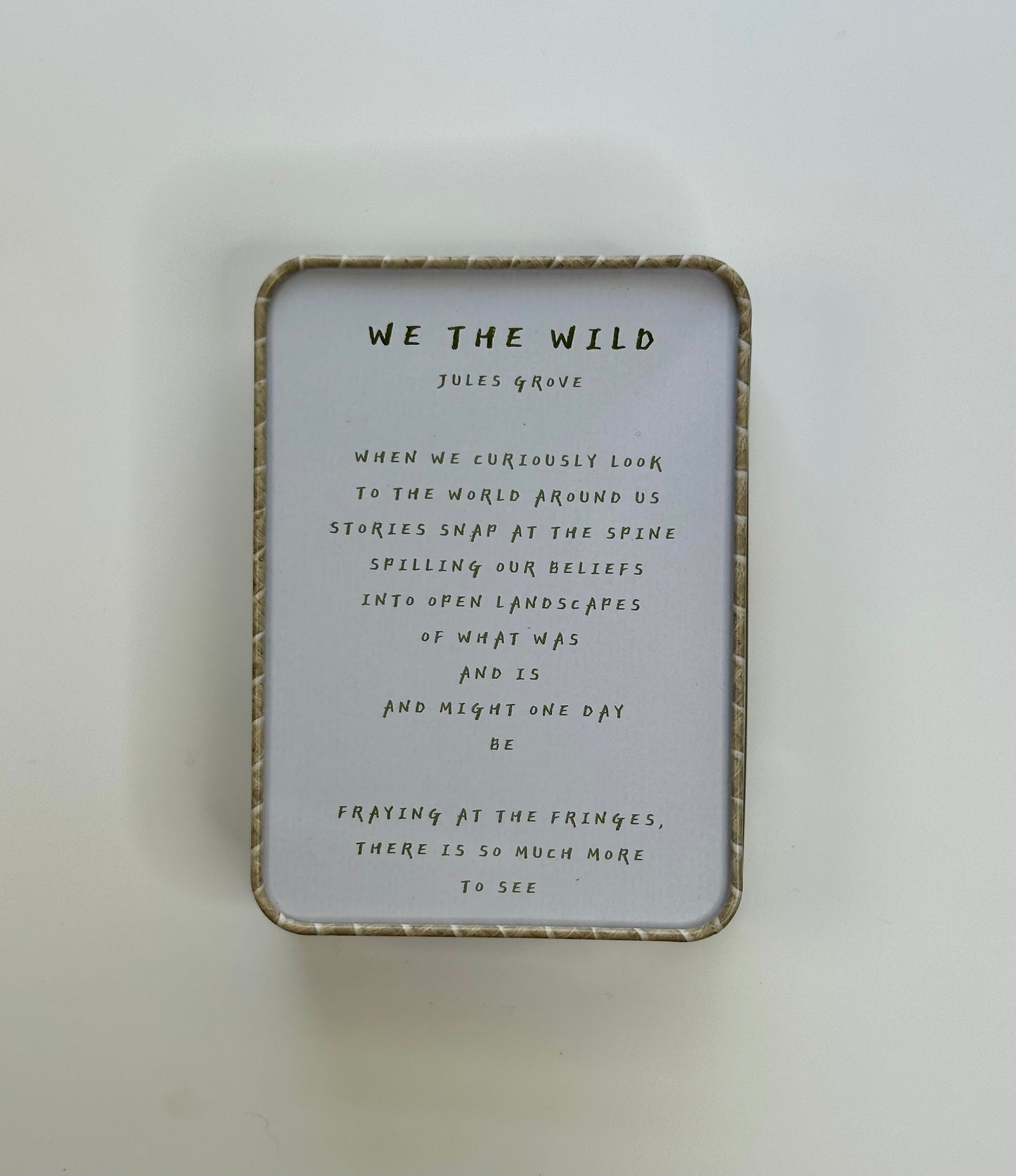 We the Wild Oracle Cards: 48 Card Deck with Poetry Guidebook