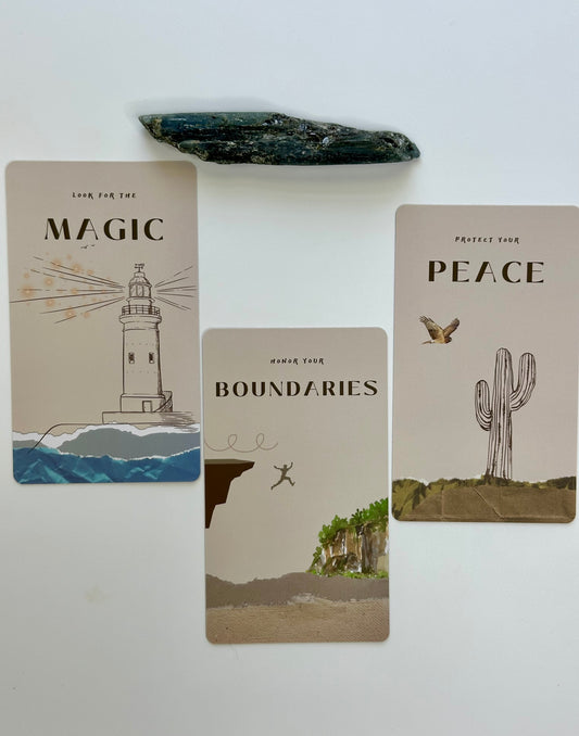 We the Wild Oracle Cards: 48 Card Deck with Poetry Guidebook