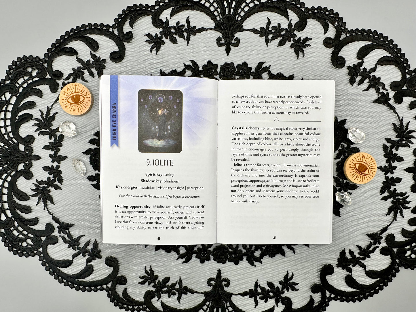 The Crystal Alchemy Oracle Deck and Guidebook