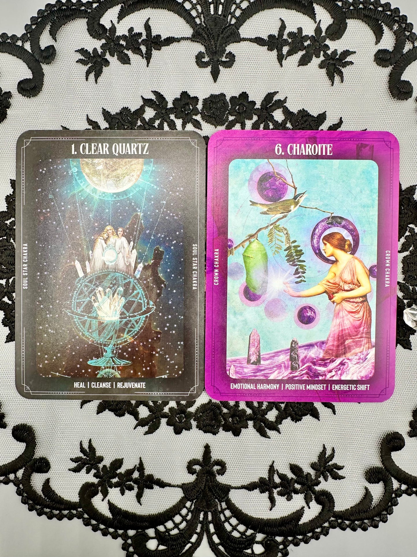 The Crystal Alchemy Oracle Deck and Guidebook