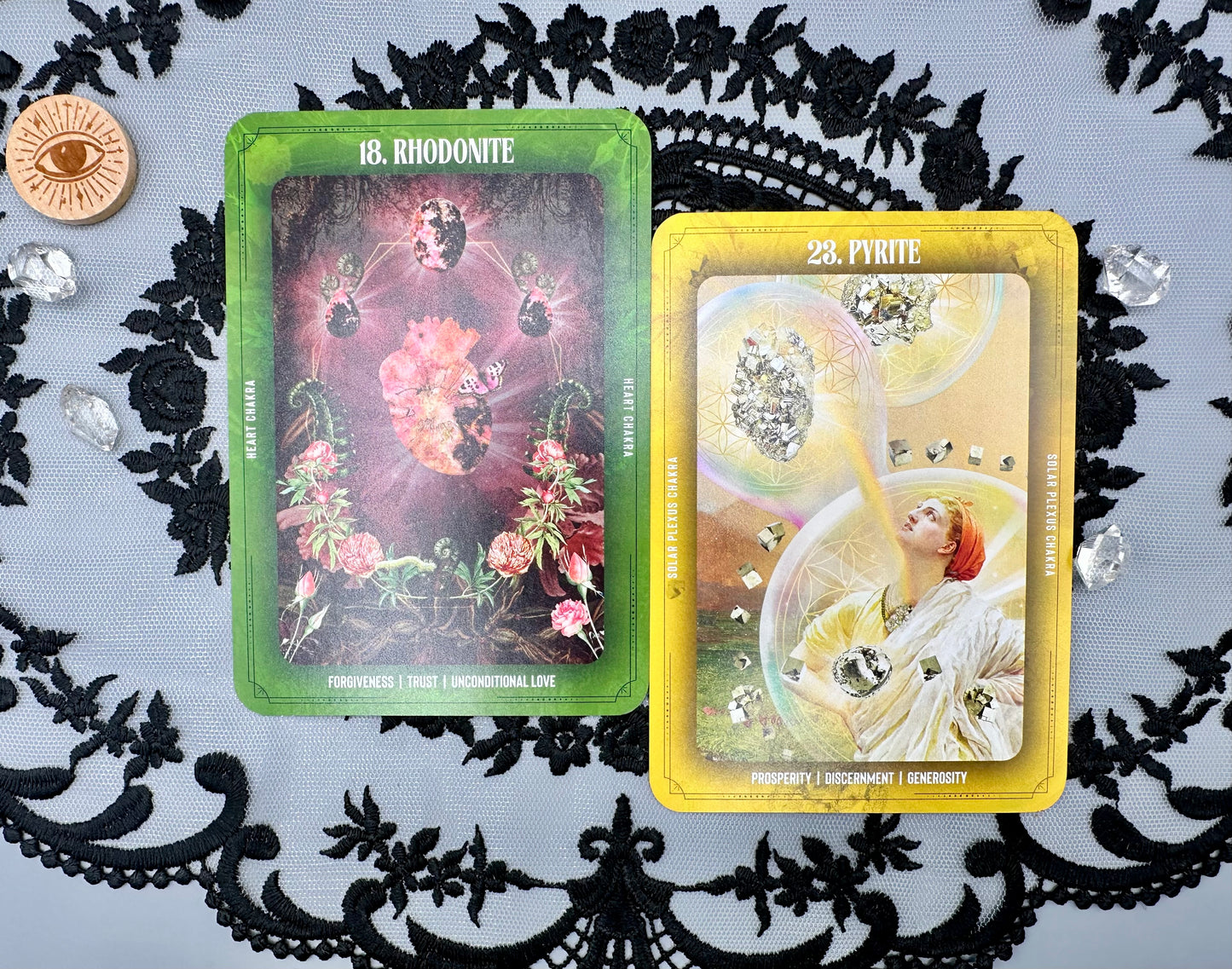 The Crystal Alchemy Oracle Deck and Guidebook