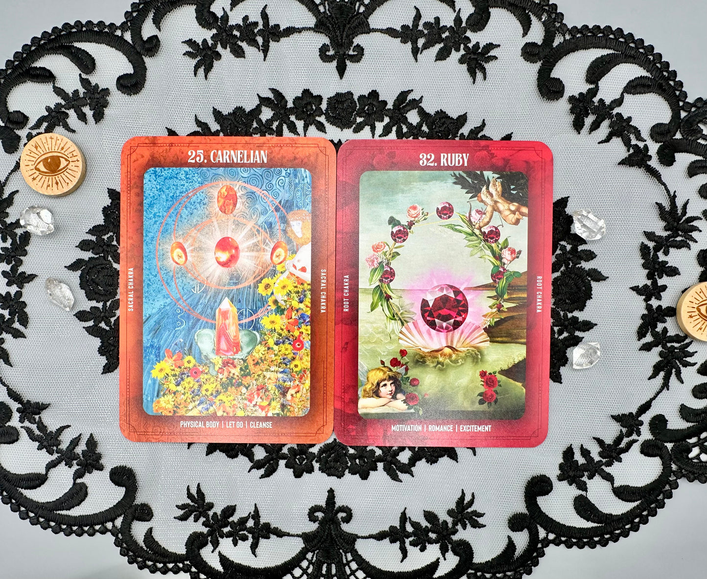 The Crystal Alchemy Oracle Deck and Guidebook