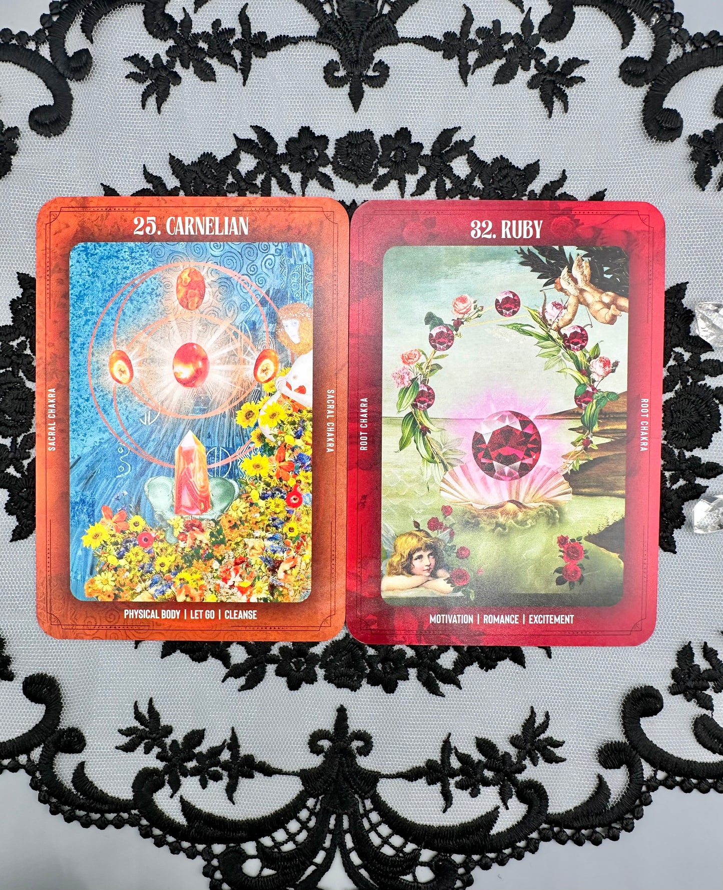 The Crystal Alchemy Oracle Deck and Guidebook