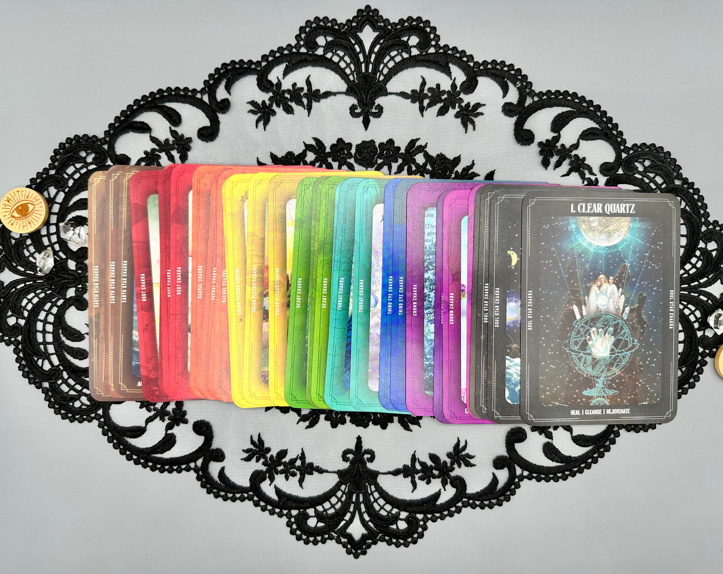 The Crystal Alchemy Oracle Deck and Guidebook