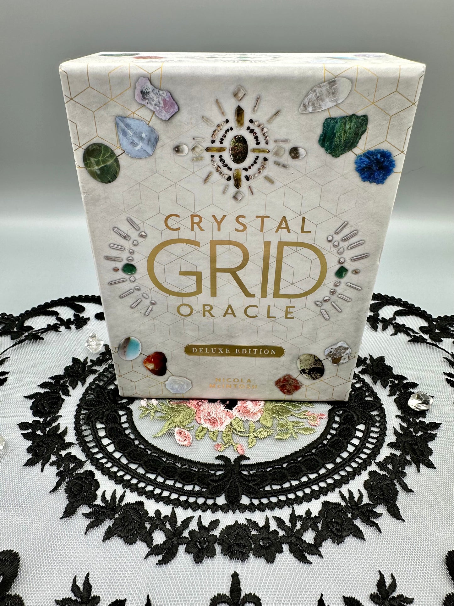 Crystal Grid Oracle Deck Deluxe Edition: 72 Card Set for Divination and Gridding