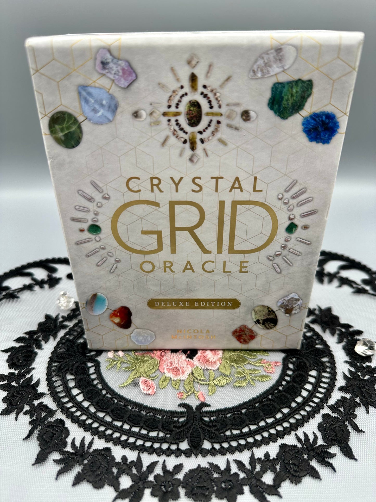Crystal Grid Oracle Deck Deluxe Edition: 72 Card Set for Divination and Gridding
