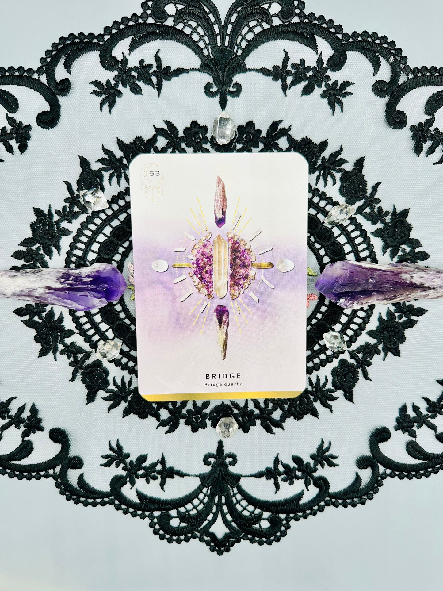 Crystal Grid Oracle Deck Deluxe Edition: 72 Card Set for Divination and Gridding