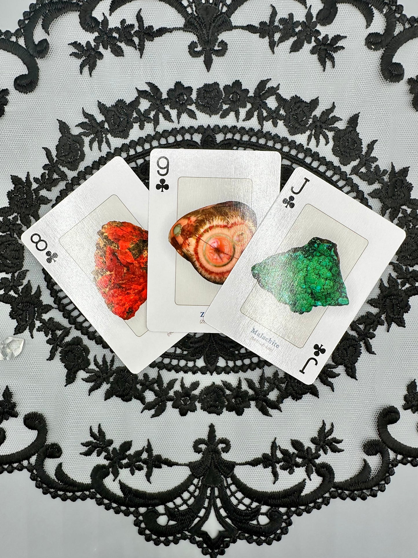 Rocks and Minerals Playing Cards