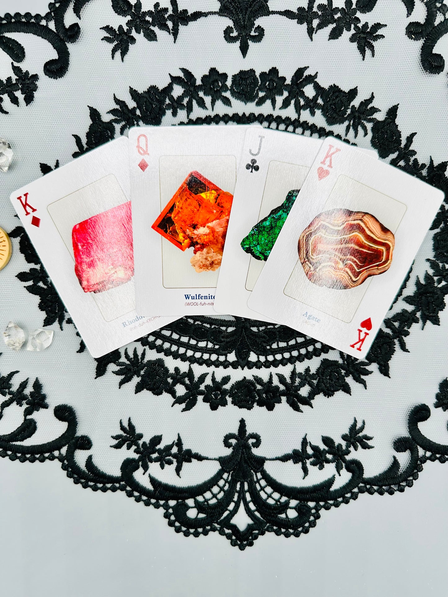 Rocks and Minerals Playing Cards