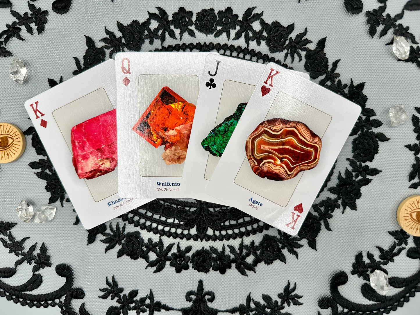 Rocks and Minerals Playing Cards
