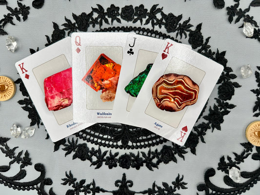Rocks and Minerals Playing Cards