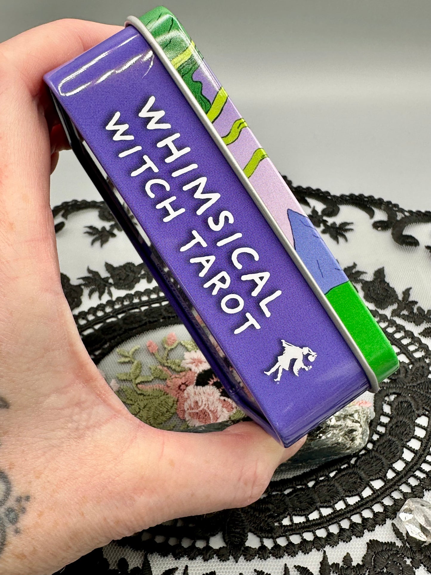 Whimsical Witch Tarot Deck in a Keepsake Tin