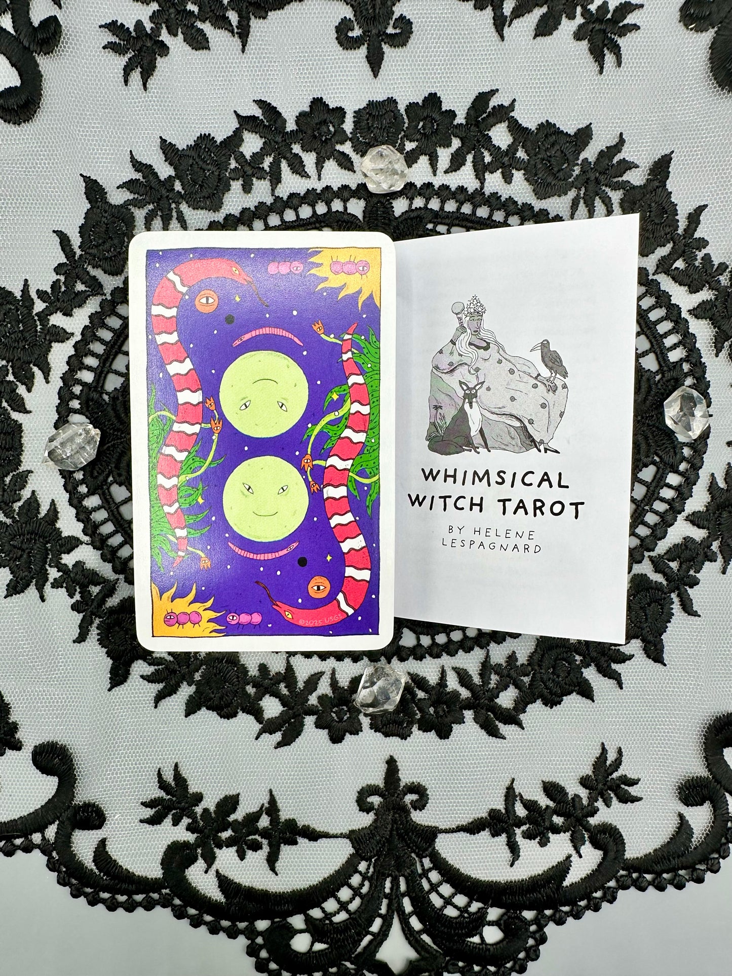 Whimsical Witch Tarot Deck in a Keepsake Tin