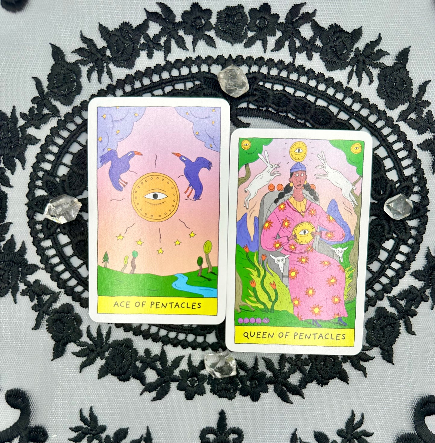 Whimsical Witch Tarot Deck in a Keepsake Tin