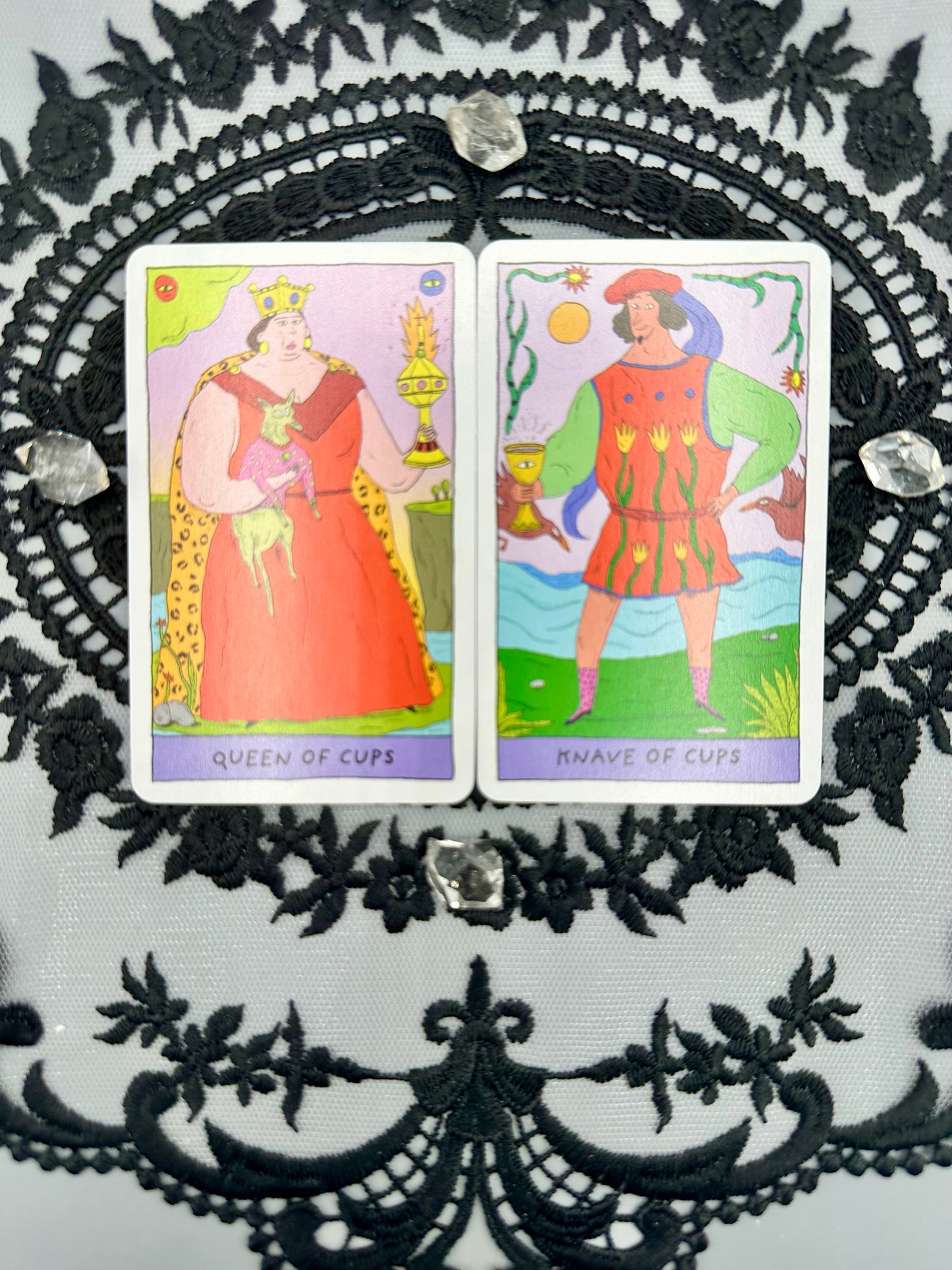 Whimsical Witch Tarot Deck in a Keepsake Tin