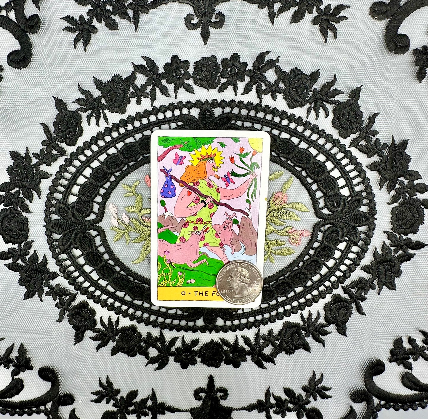 Whimsical Witch Tarot Deck in a Keepsake Tin