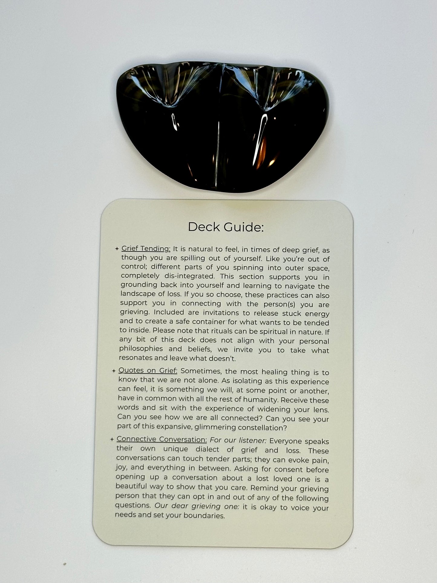 Planet Grief Card Deck: Rituals and Support for Grieving