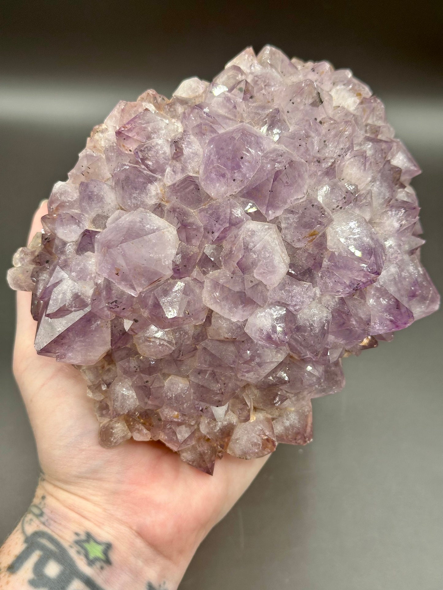 Brazilian Amethyst Quartz Cluster