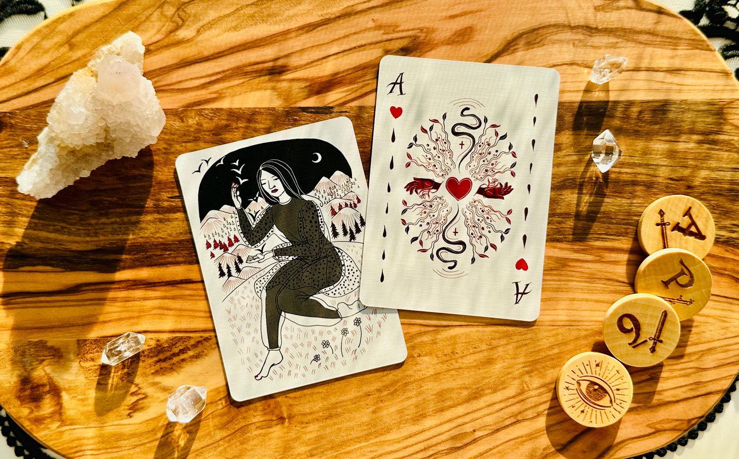 Council of the Four Corners, Limited Edition Playing Cards, Divination Cards