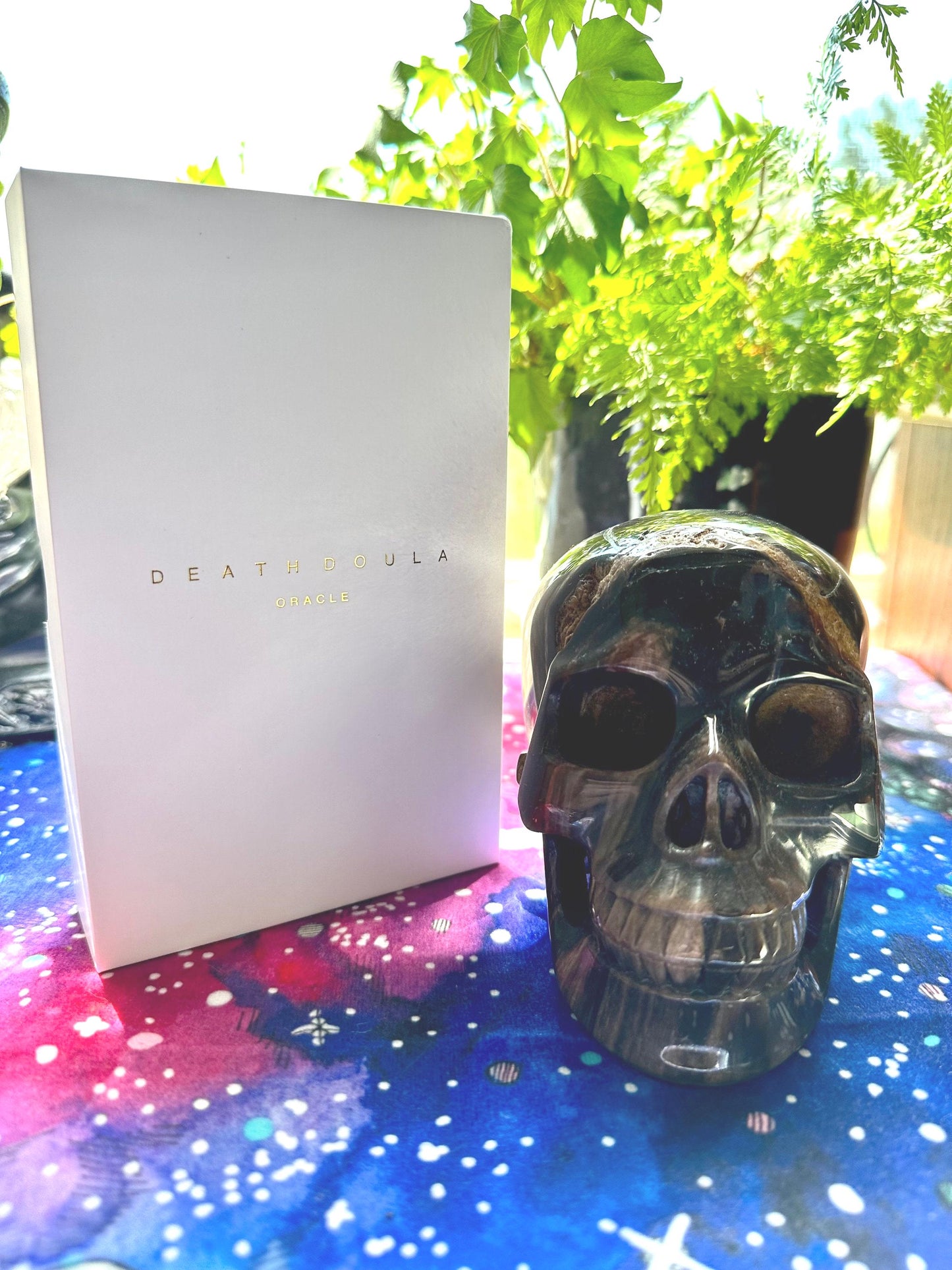 Death Doula Oracle, 56 Card Deck for Death and Rebirth, Shadow Work Tool, Divination Tool