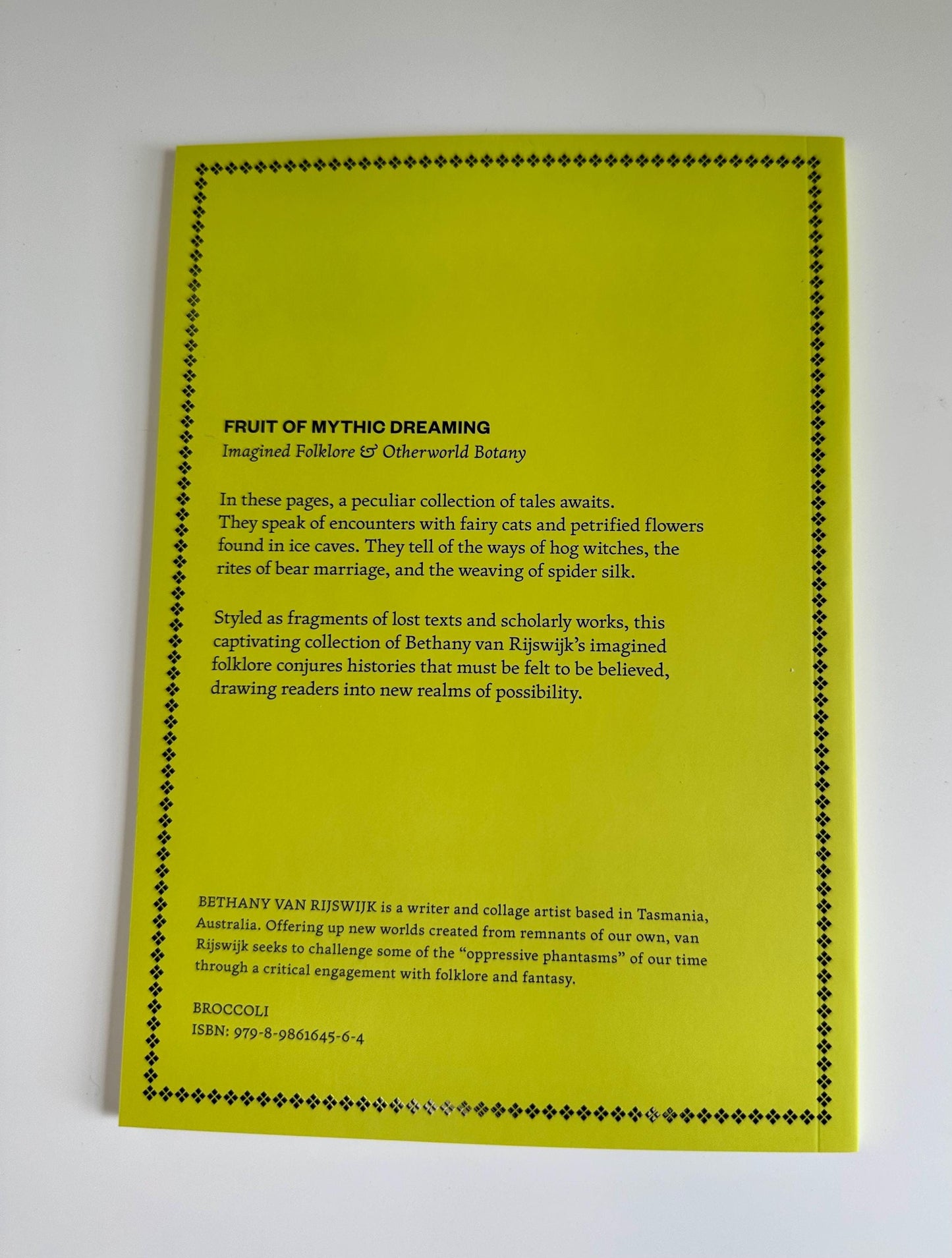 The Fruit of Mythic Dreaming Book - Imagined Folklore & Otherworld Botany